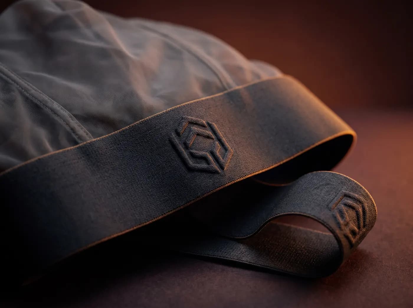 Embossed elastic