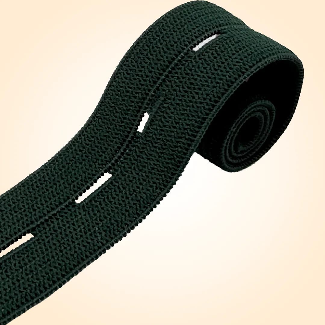 Button hole elastic
